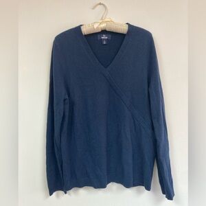 Blue 100% Cashmere Sweater - Lands’ End